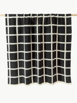 Zachte geruite plaid Edison met franjes^Westwing Collection Best