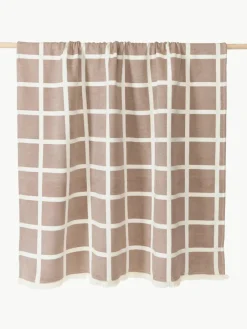 Zachte geruite plaid Edison met franjes^Westwing Collection Clearance