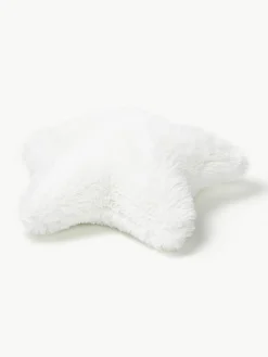 Zachte imitatievacht sierkussen Danica^Westwing Collection Hot