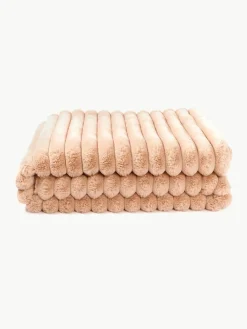 Zachte plaid Lovey van imitatiebont^Westwing Collection Discount