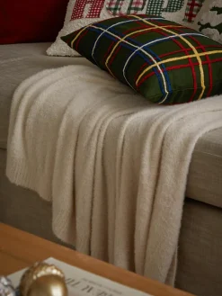 Zachte plaid Vanja^Westwing Collection Hot