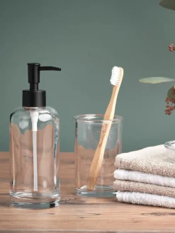 Zeepdispenser Clear van glas^Westwing Fashion