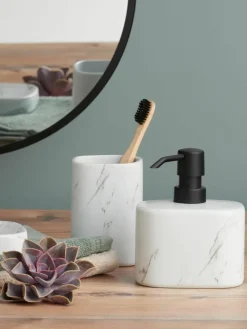 Zeepdispenser Marble van keramiek^Westwing Sale
