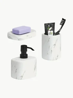 Zeepdispenser Marble van keramiek^Westwing Sale