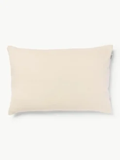 Zijden fluwelen kussenhoes Velvety met zigzag patroon^Westwing New