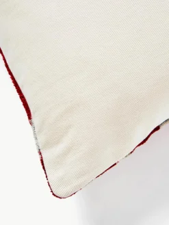 Zijden fluwelen kussenhoes Velvety met abstract patroon^Westwing Best