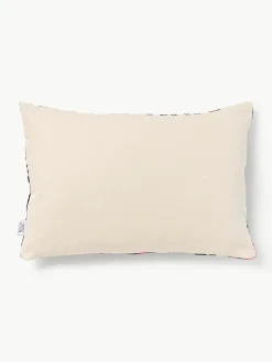 Zijden fluwelen kussenhoes Velvety met abstract patroon^Westwing Discount