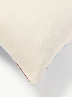 Zijden kussenhoes Silky met abstract patroon^Westwing Hot