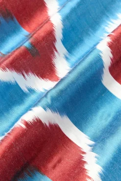 Zijden kussenhoes Silky met abstract patroon^Westwing Hot
