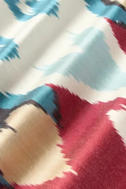 Zijden kussenhoes Silky met abstract patroon^Westwing Best