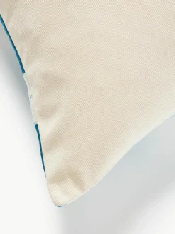 Zijden kussenhoes Silky met abstract patroon^Westwing Outlet