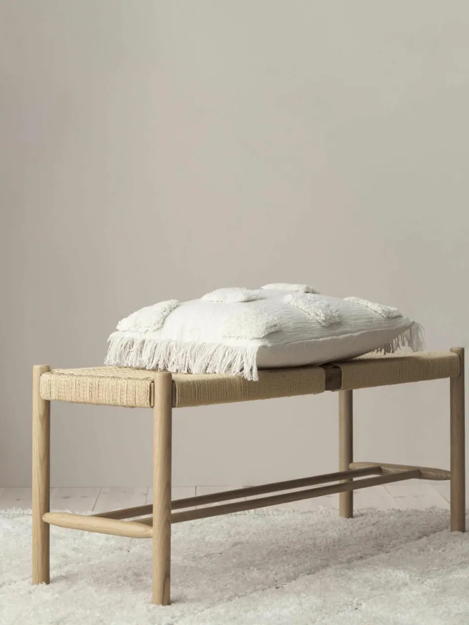 Zitbank Ellan van eikenhout^Ellos Home Clearance