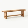 Zitbank Hugo van teakhout, in verschillende formaten^Westwing Collection Clearance