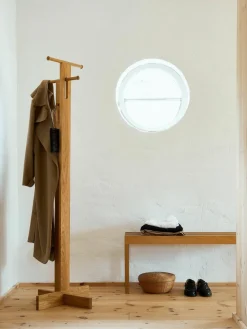 Zitbank Lightweight van eikenhout^Form & Refine Online