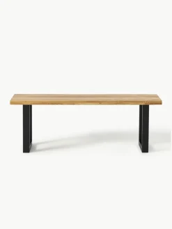 Zitbank Oliver van eikenhout, in verschillende formaten^Westwing Collection Sale
