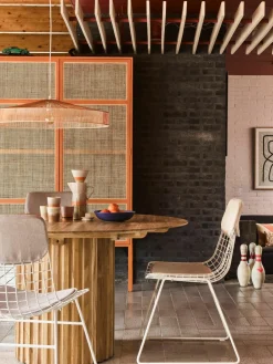 Zitkussen voor metalen stoel Wire, set van 2^HKLIVING Best