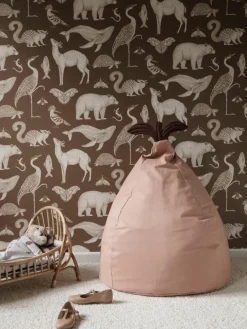Zitzak Pear Bean van biokatoen^ferm LIVING Kids New