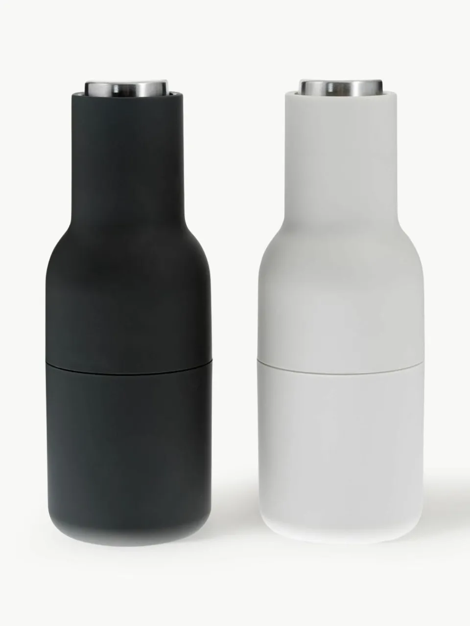 Zout & pepermolen Bottle Grinder met deksel van edelstaal, set van 2^Audo Copenhagen Sale