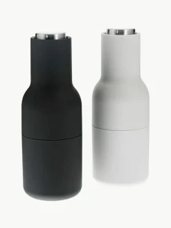 Zout & pepermolen Bottle Grinder met deksel van edelstaal, set van 2^Audo Copenhagen Sale
