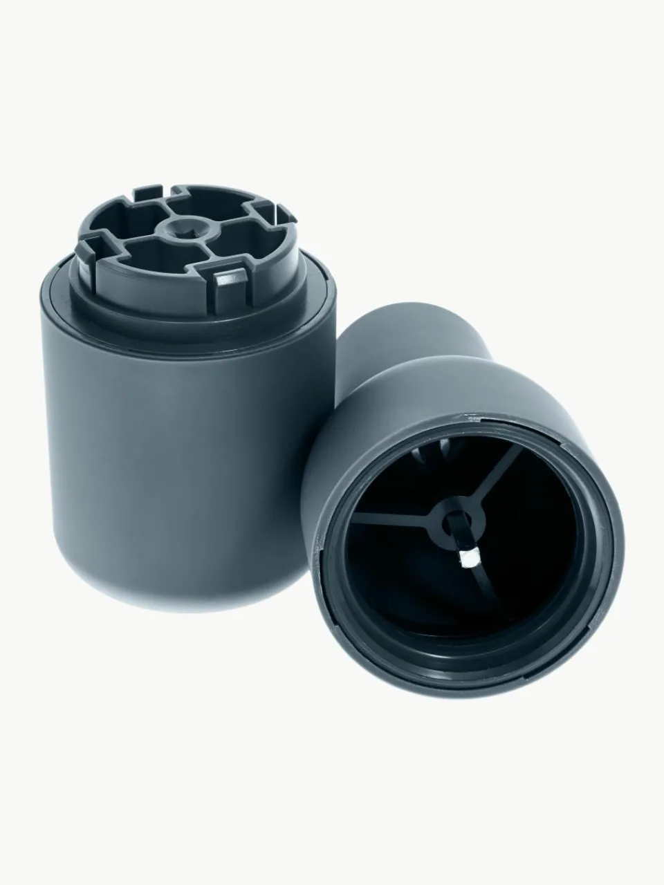 Zout & pepermolen Bottle Grinder met beukenhouten deksel, set van 2^Audo Copenhagen Outlet