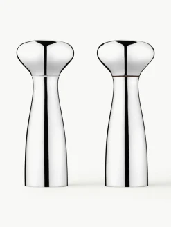Zout- en pepermolen Alfredo van edelstaal, set van 2^GEORG JENSEN Sale