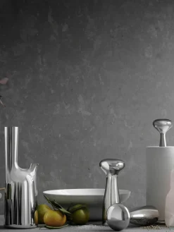 Zout- en pepermolen Alfredo van edelstaal, set van 2^GEORG JENSEN Sale