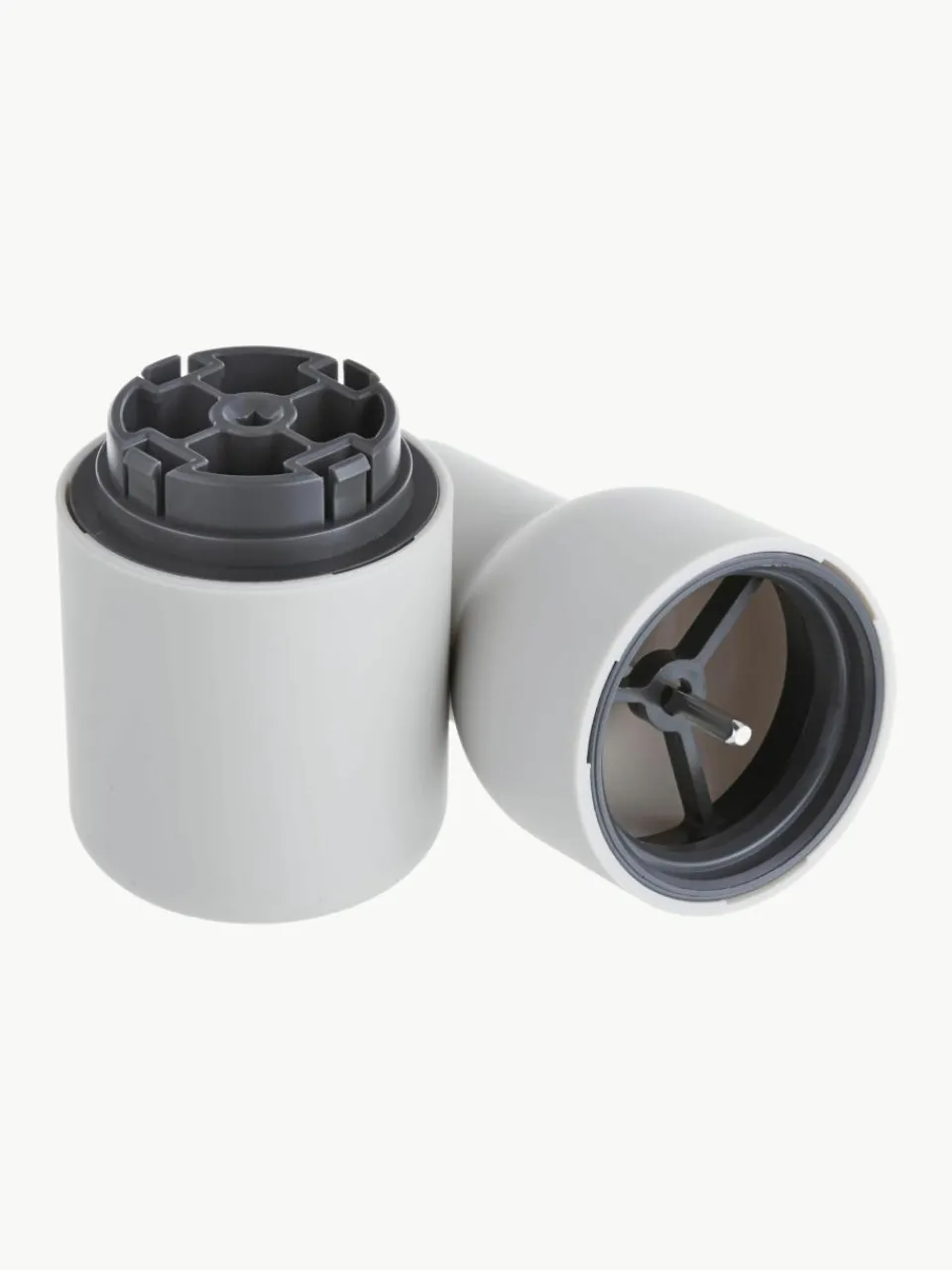 Zout- en pepermolen Bottle Grinder met walnootdeksel, set van 2^Audo Copenhagen New