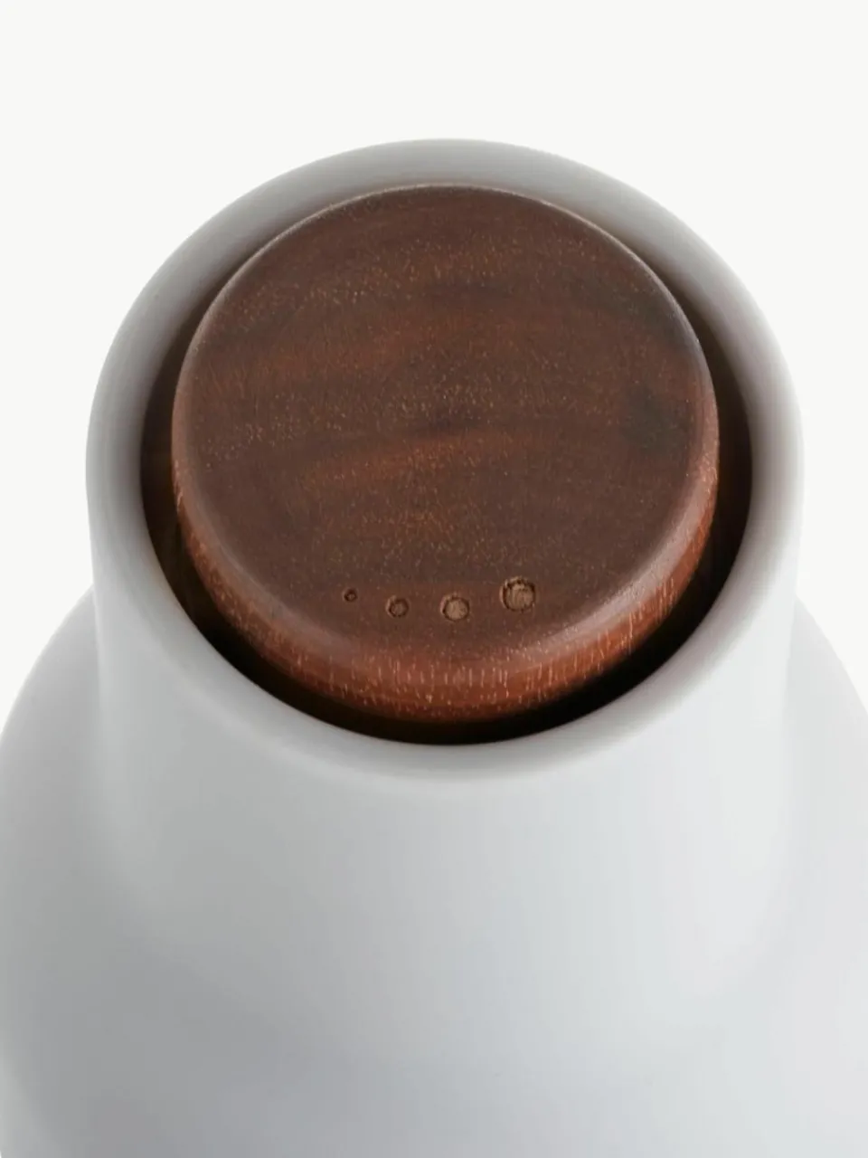 Zout- en pepermolen Bottle Grinder met walnootdeksel, set van 2^Audo Copenhagen New
