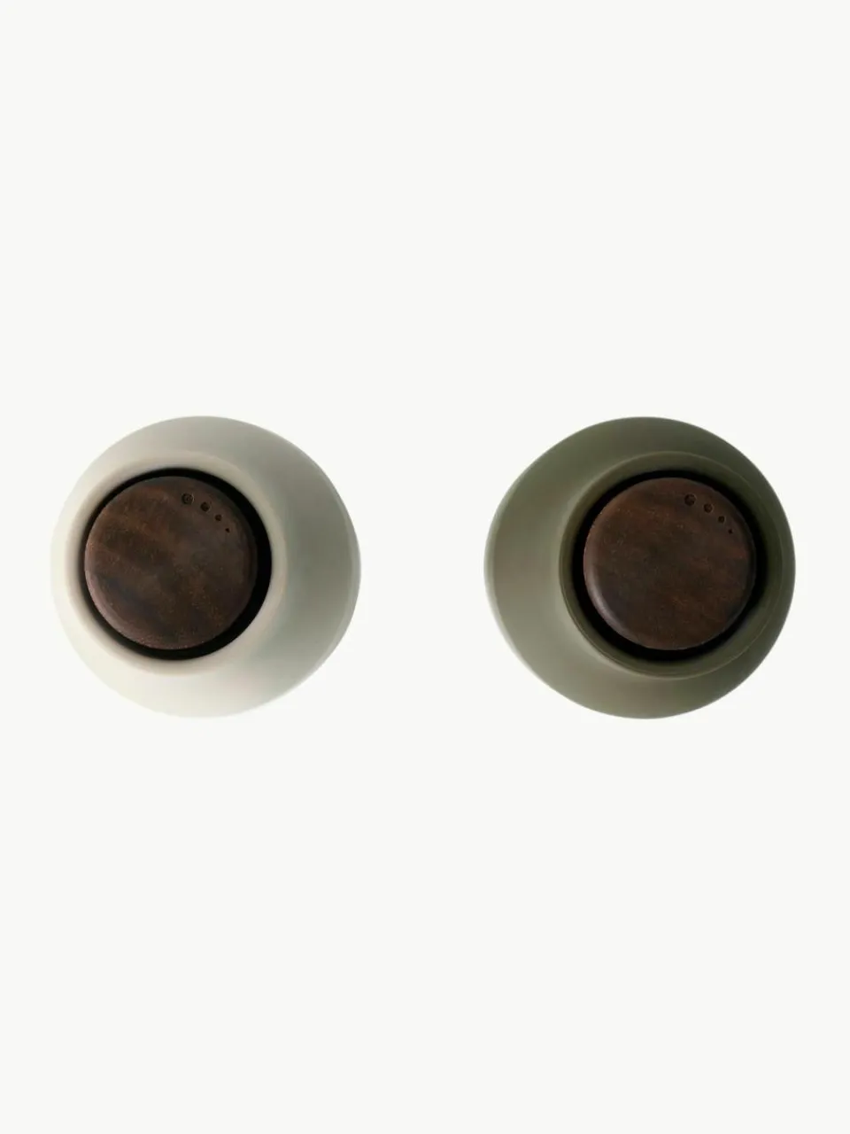Zout- en pepermolen Bottle Grinder met walnootdeksel, set van 2^Audo Copenhagen Discount
