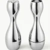 Zout- en pepermolen Cobra van edelstaal, set van 2^GEORG JENSEN Outlet