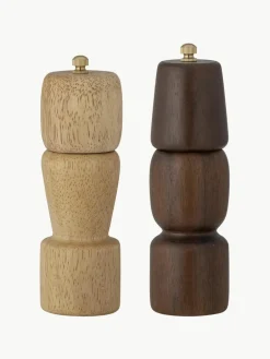 Zout- en pepermolen Sabri van hout, set van 2^Bloomingville Outlet