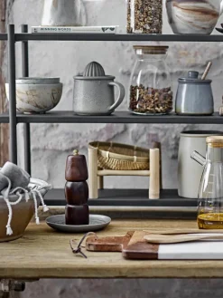 Zout- en pepermolen Sabri van hout, set van 2^Bloomingville Outlet