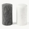 Zout- en peperstrooier Agata van marmer, set van 2^Westwing Collection Hot
